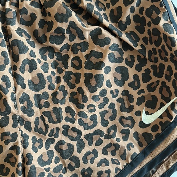 Nike Shorts Nike Running Drifit Tempo Leopard Print Shorts In Dark